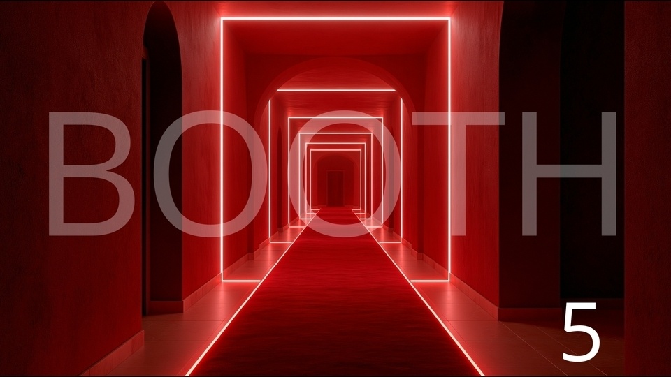 赤ネオン背景素材セット|MV・サムネ・TRPG対応|20種×2サイズ / Red Neon Background Pack