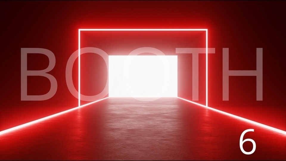 赤ネオン背景素材セット|MV・サムネ・TRPG対応|20種×2サイズ / Red Neon Background Pack