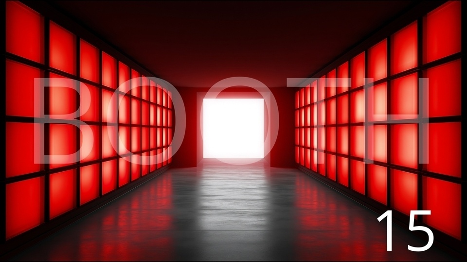 赤ネオン背景素材セット|MV・サムネ・TRPG対応|20種×2サイズ / Red Neon Background Pack