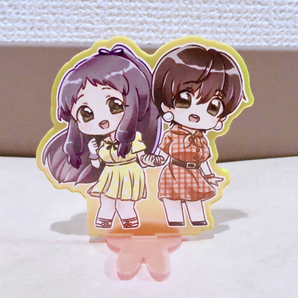 B Bのレトロガールなアクスタ 野菜売り場 Booth