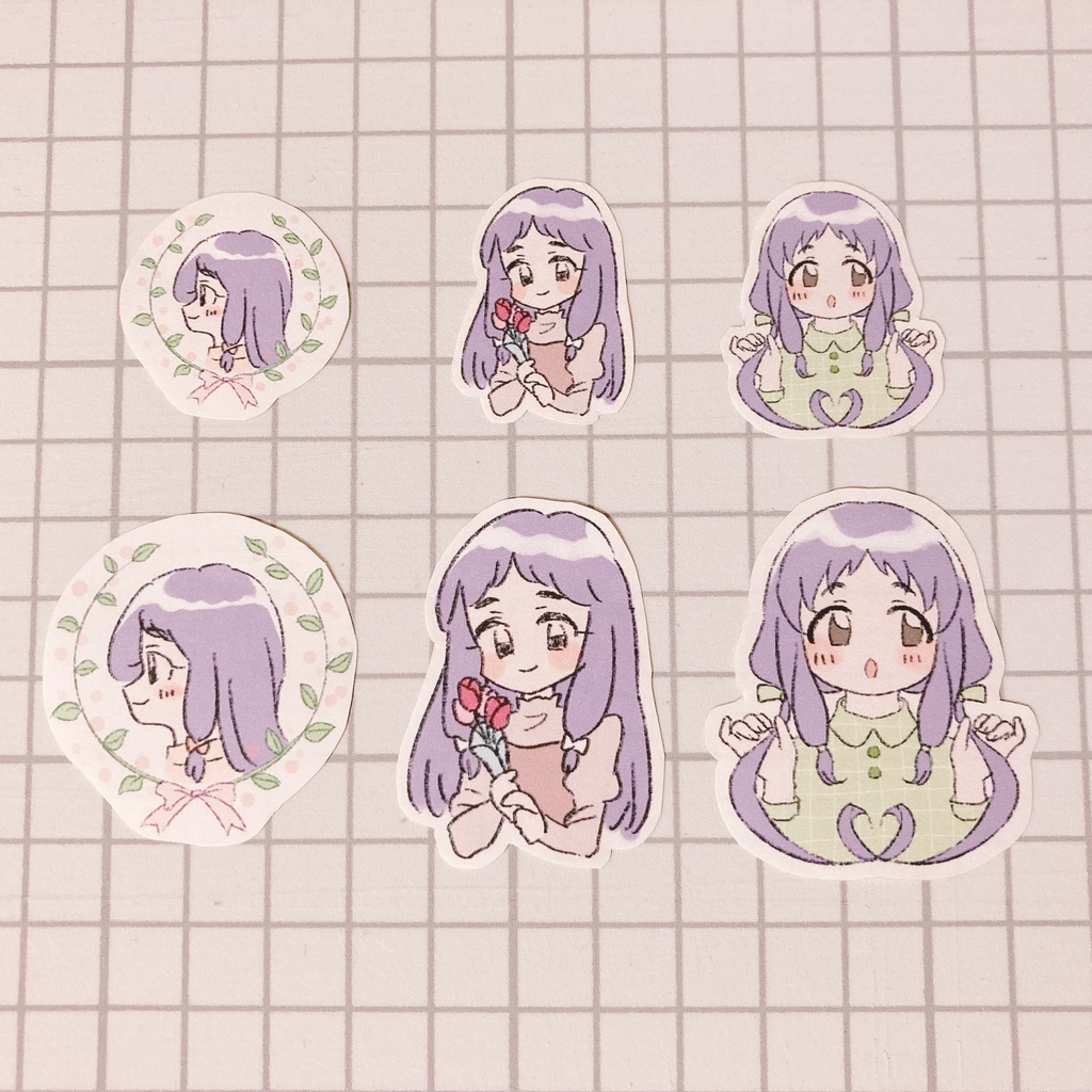 ふんわりくるみちゃんシールセット