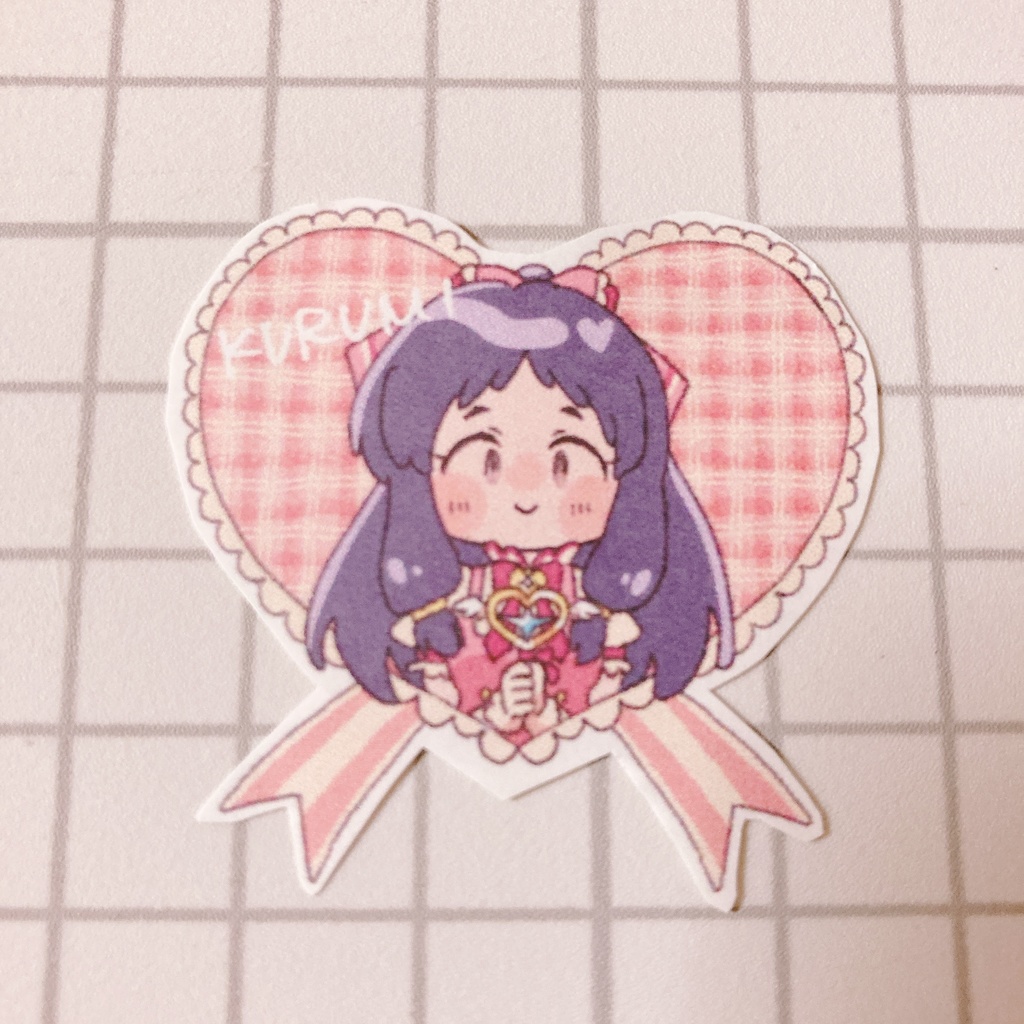 ハートのくるみるくちゃん！シール