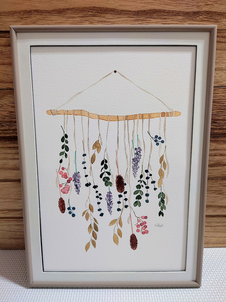 【原画】ドライフラワー
