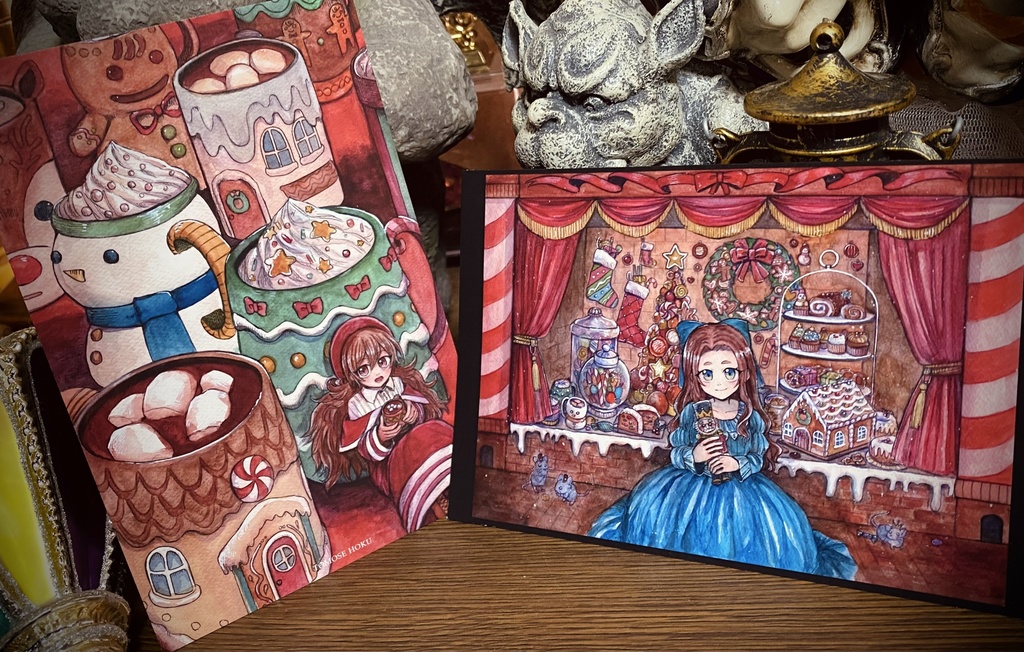 【デザフェス新作】クリスマスポストカード