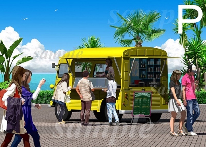 移動販売車シトロエンH