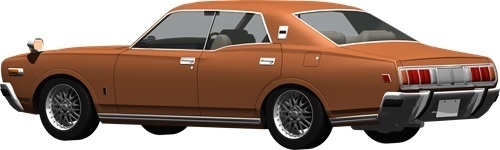 330グロリア背景透明切り抜き画像　2006