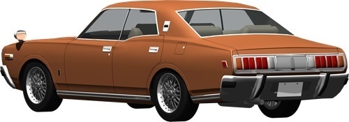 330グロリア背景透明切り抜き画像　2007