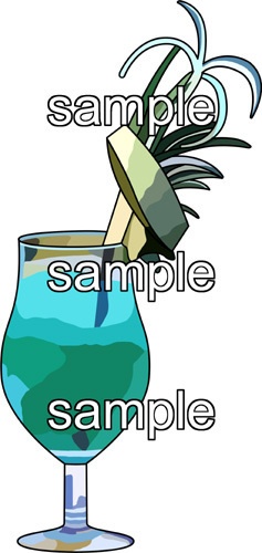 カクテル切り抜き画像　002