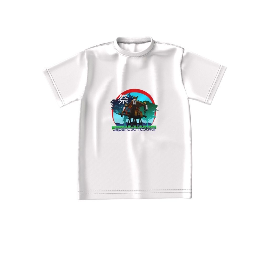 Tシャツ白 祭り