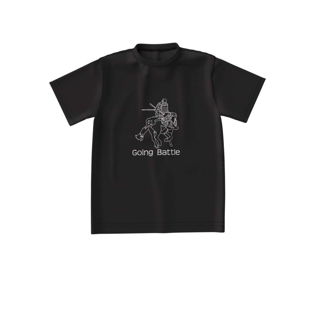 Tシャツ黒 荒武者 英