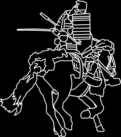 Tシャツ黒 荒武者