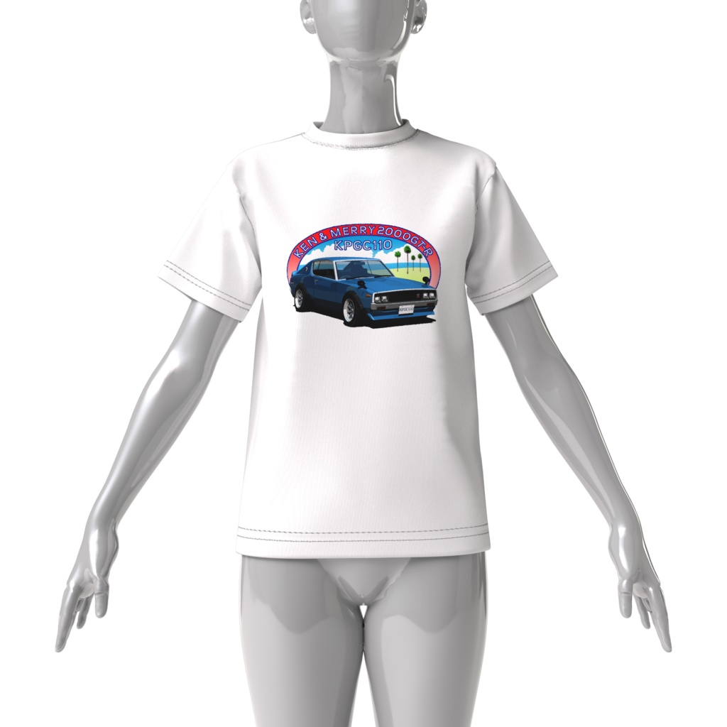 Tシャツ白 ケンメリ1