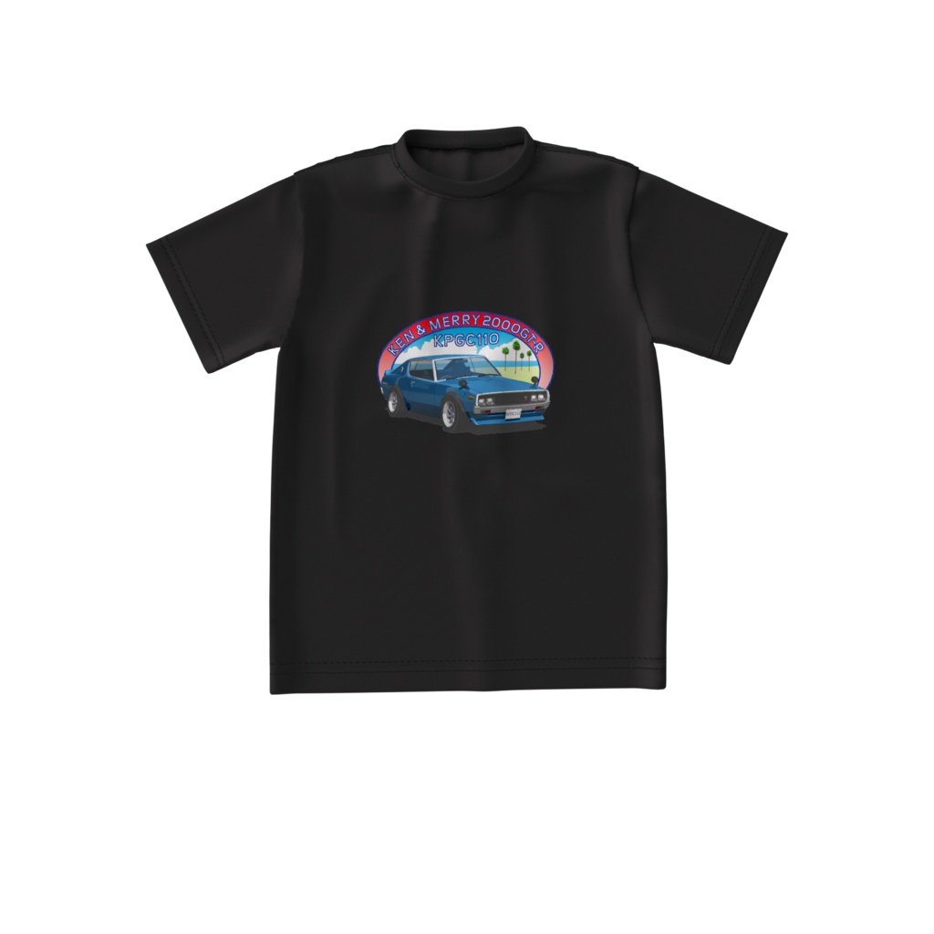 Ｔシャツ黒 ケンメリ1