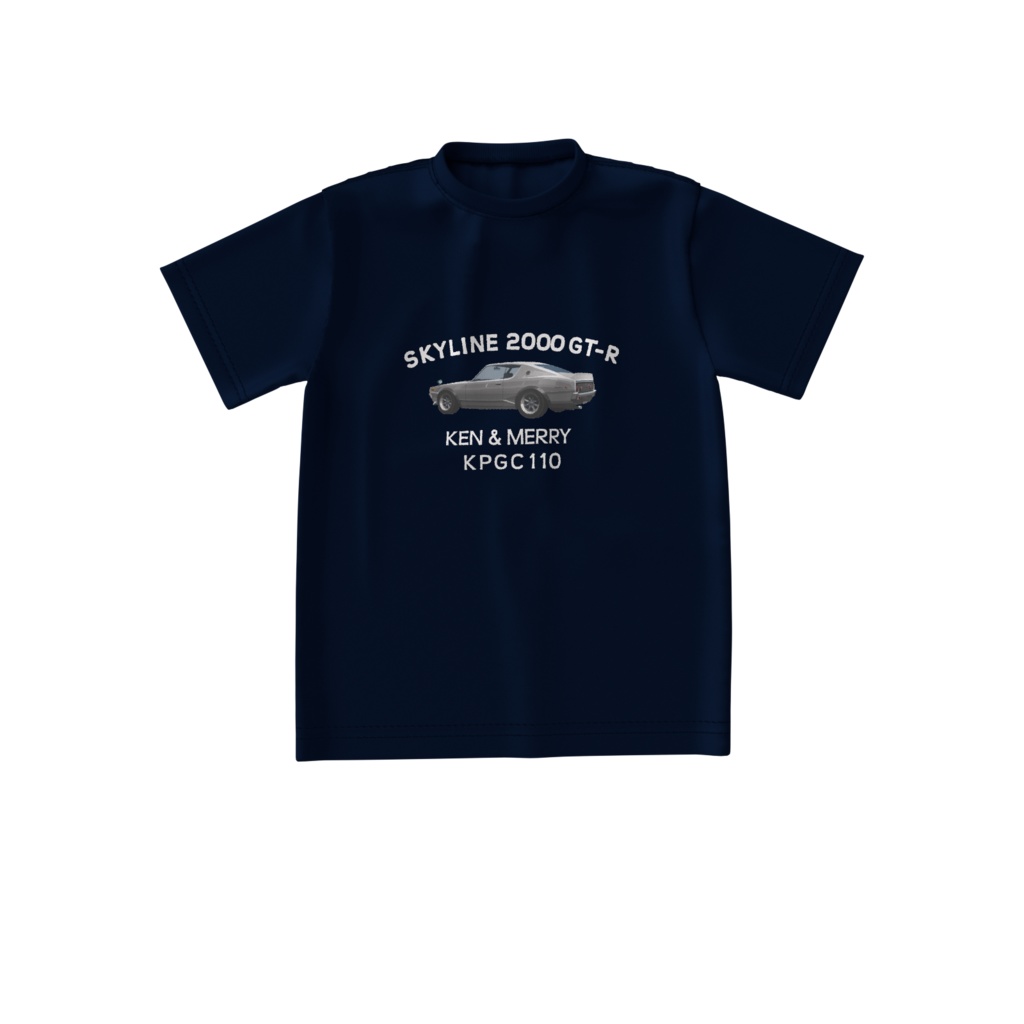 Tシャツ紺 ケンメリ2