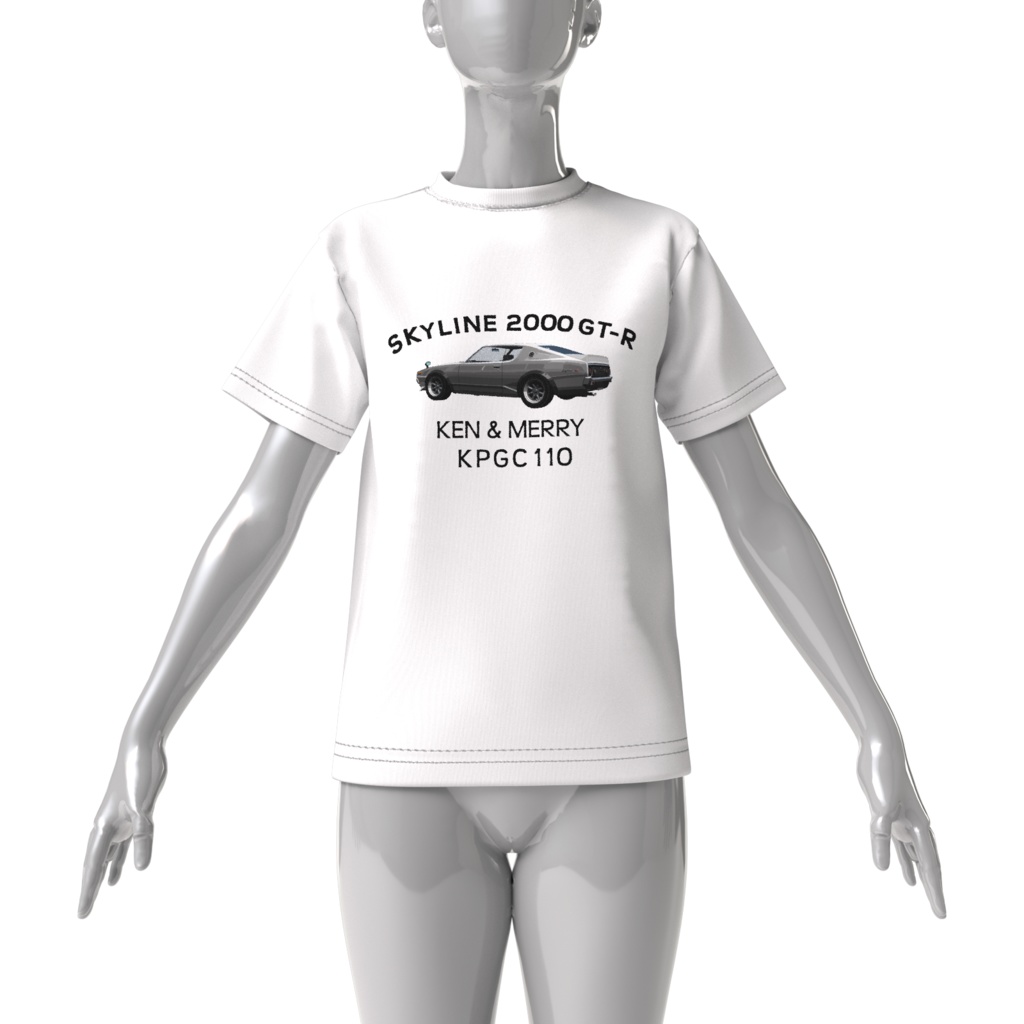 Tシャツ白 ケンメリ2