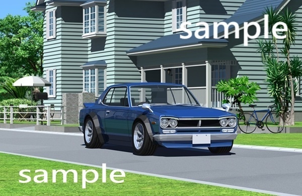 伝説の名車ハコスカとアーリーアメリカン