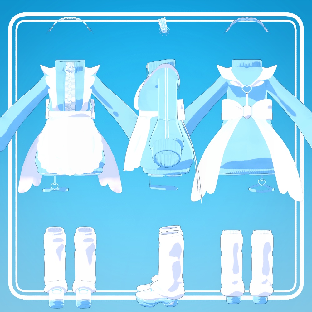 【セレスティア・びしょぬれのしずくさん・マリ・コットン・キプフェル 対応】AngelJersey