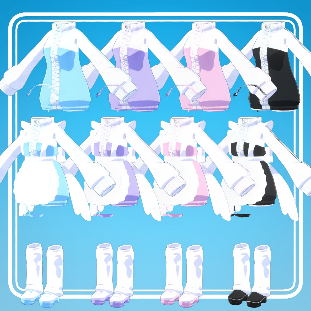 【セレスティア・びしょぬれのしずくさん・マリ・コットン・キプフェル 対応】AngelJersey