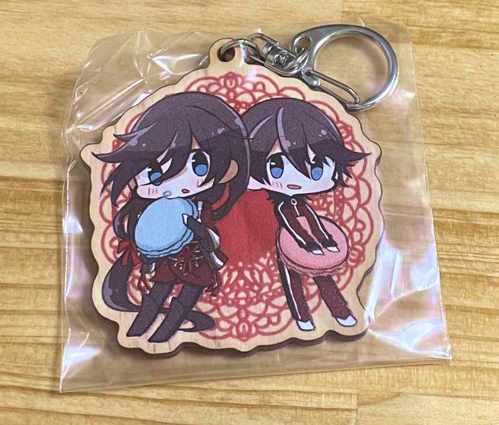 獅子王 /鯰尾&骨喰/土方組 アクキー/ウッドキー