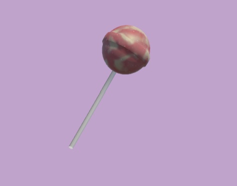 3Dイチゴキャンディ