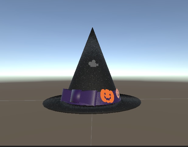 【3D】ハロウィン帽子かぼちゃ