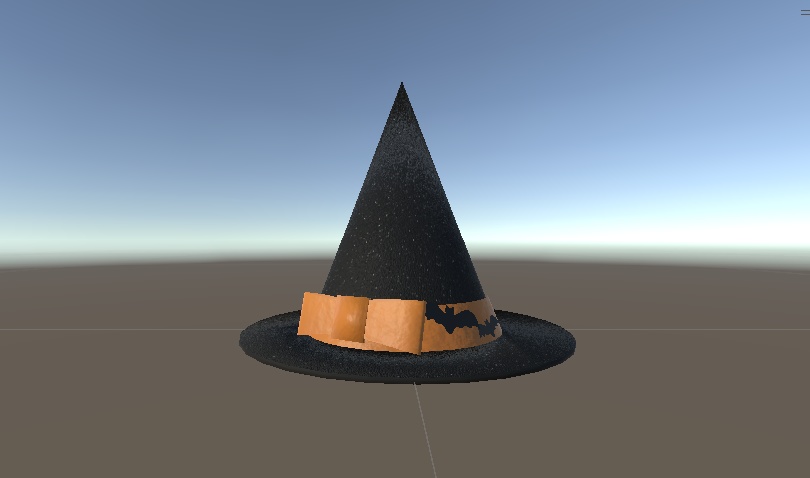 【3D】ハロウィン帽子こうもり