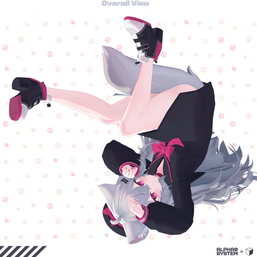 オリジナル3Dモデル『りる』