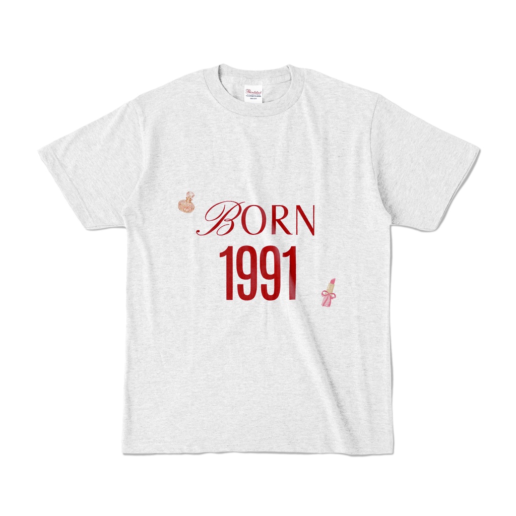 BORN 1991 Tシャツ｜生まれ年デザイン メンズ・レディース