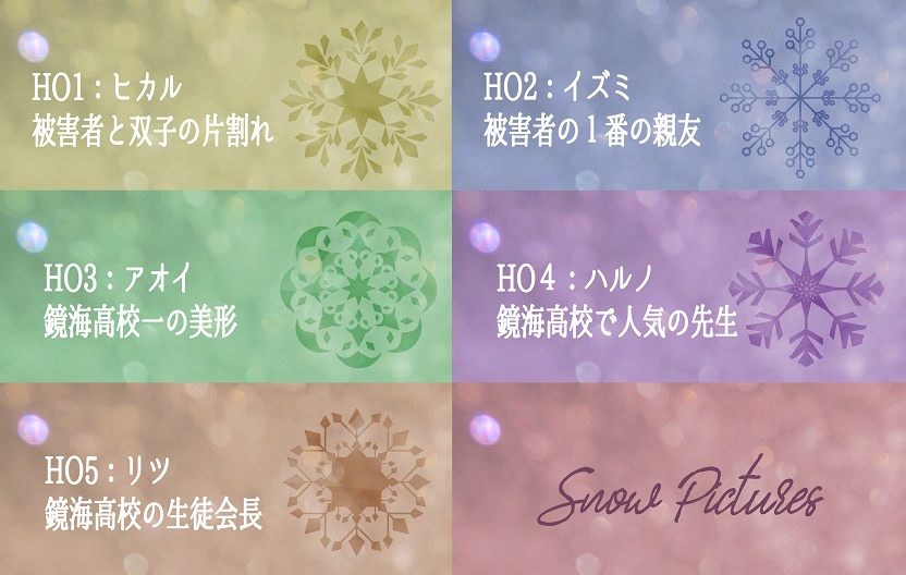 マーダーミステリー「Snow Pictures」