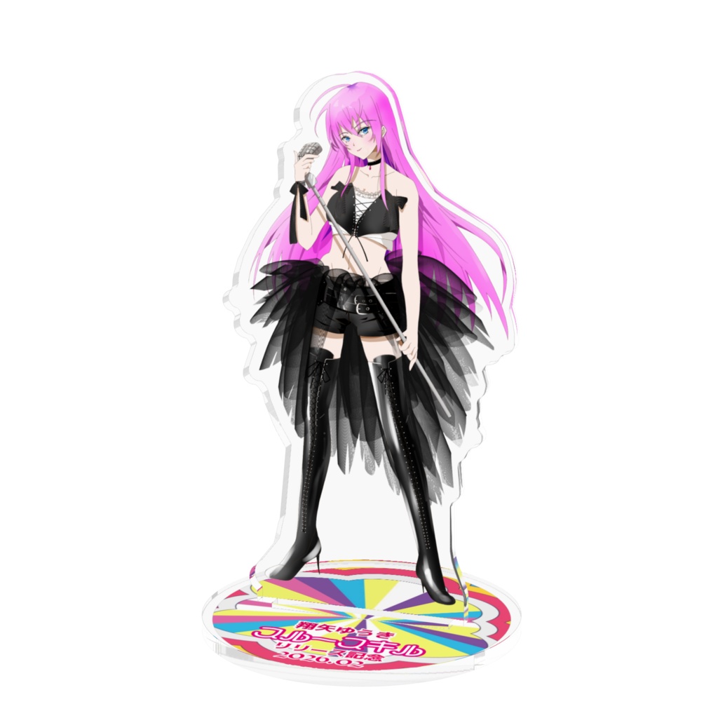 翔矢ゆうきアクリルフィギュア　スルースキルリリース記念