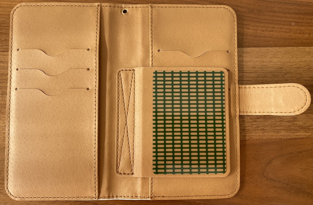 SASSYSKULL 2トーンカラー 手帳型ケース(Android、iPhone対応)