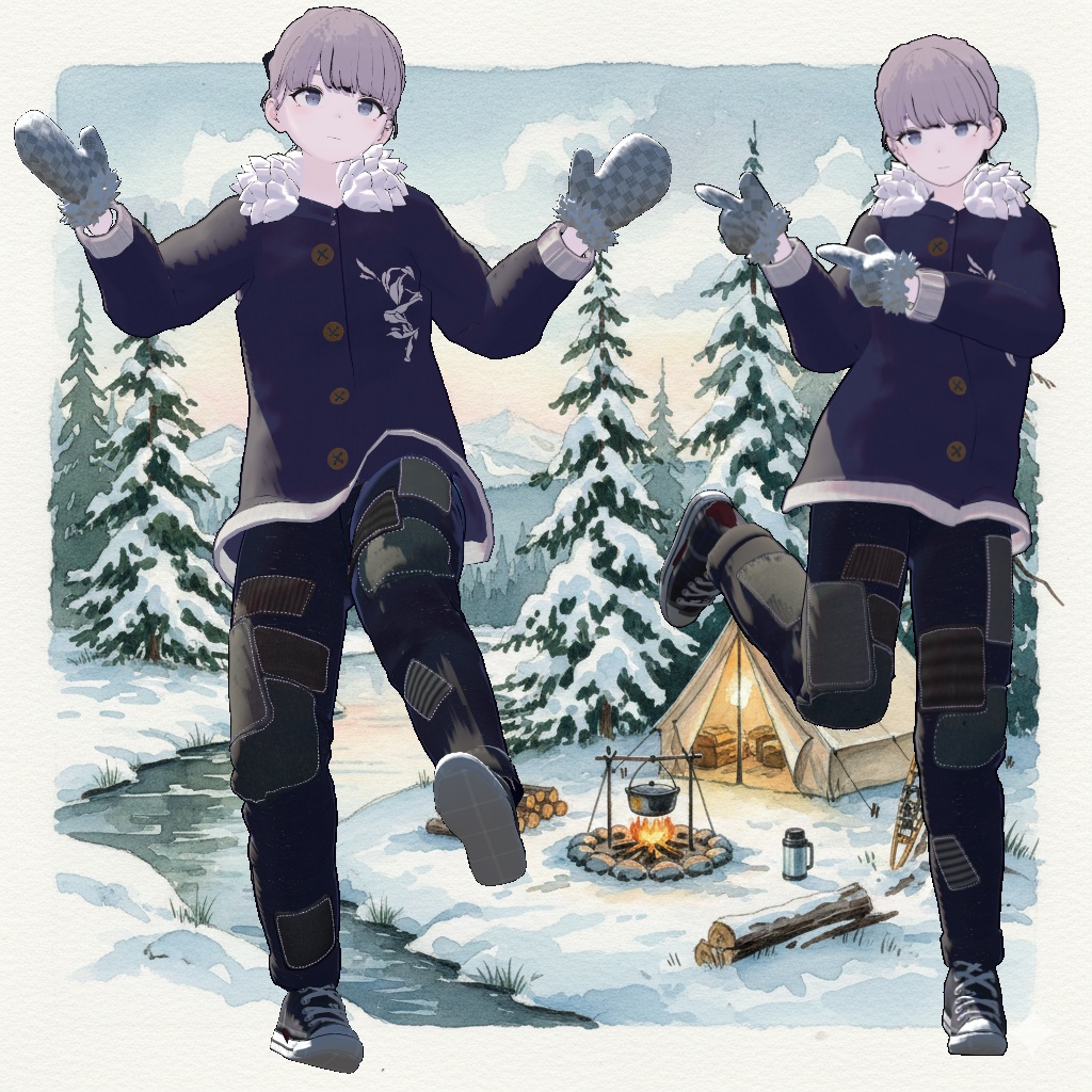 【MA対応/Lapwing】ミトンのてぶくろ