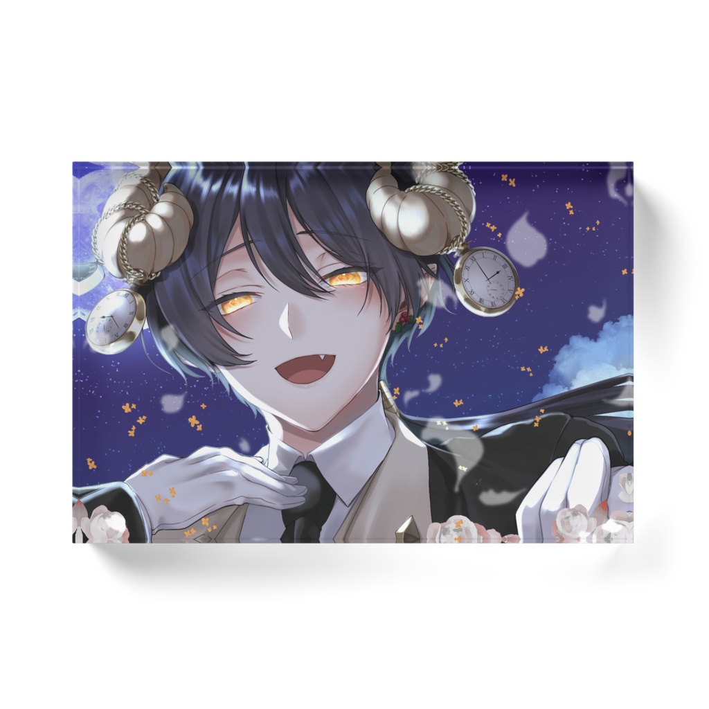 2周年記念アクリルブロック