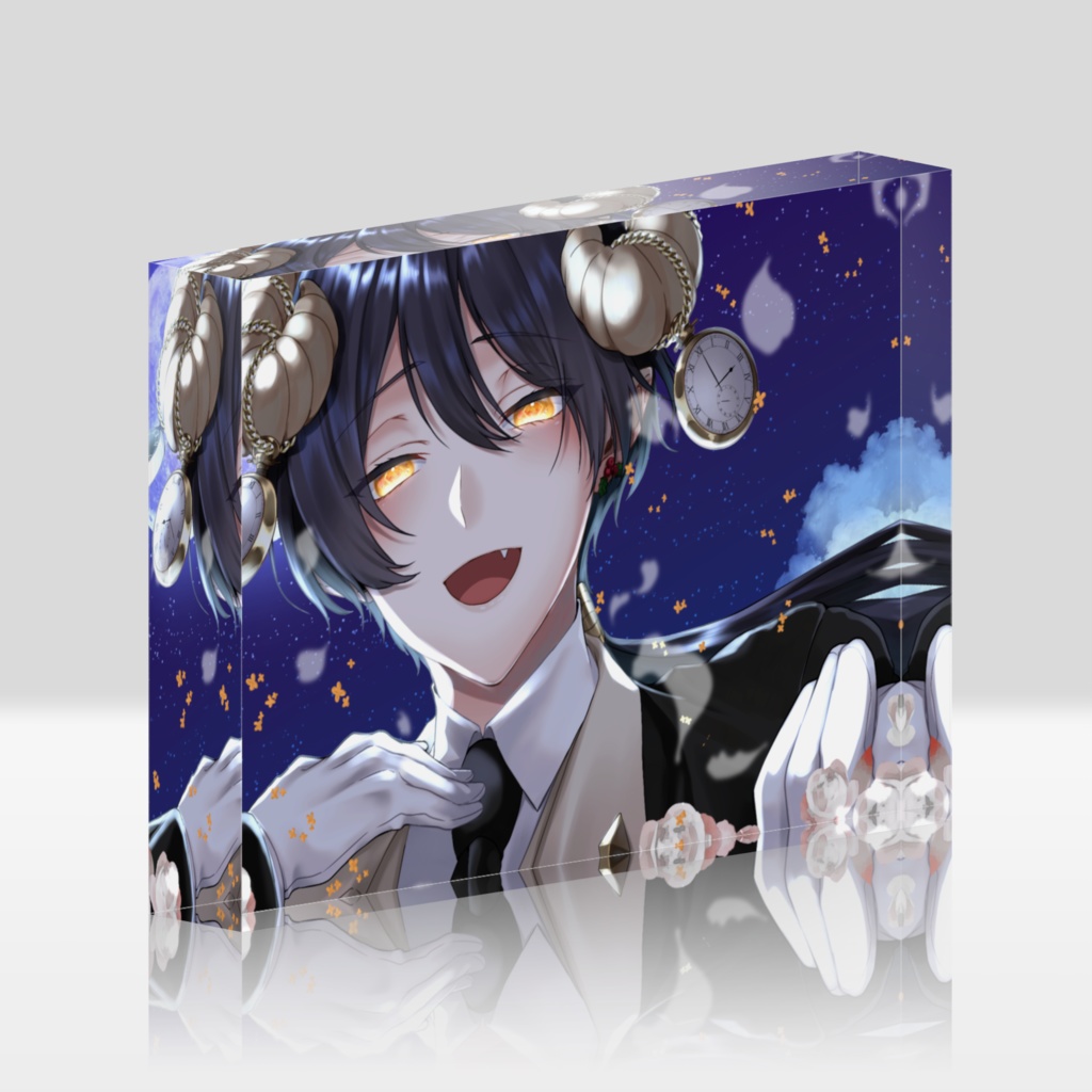 2周年記念アクリルブロック