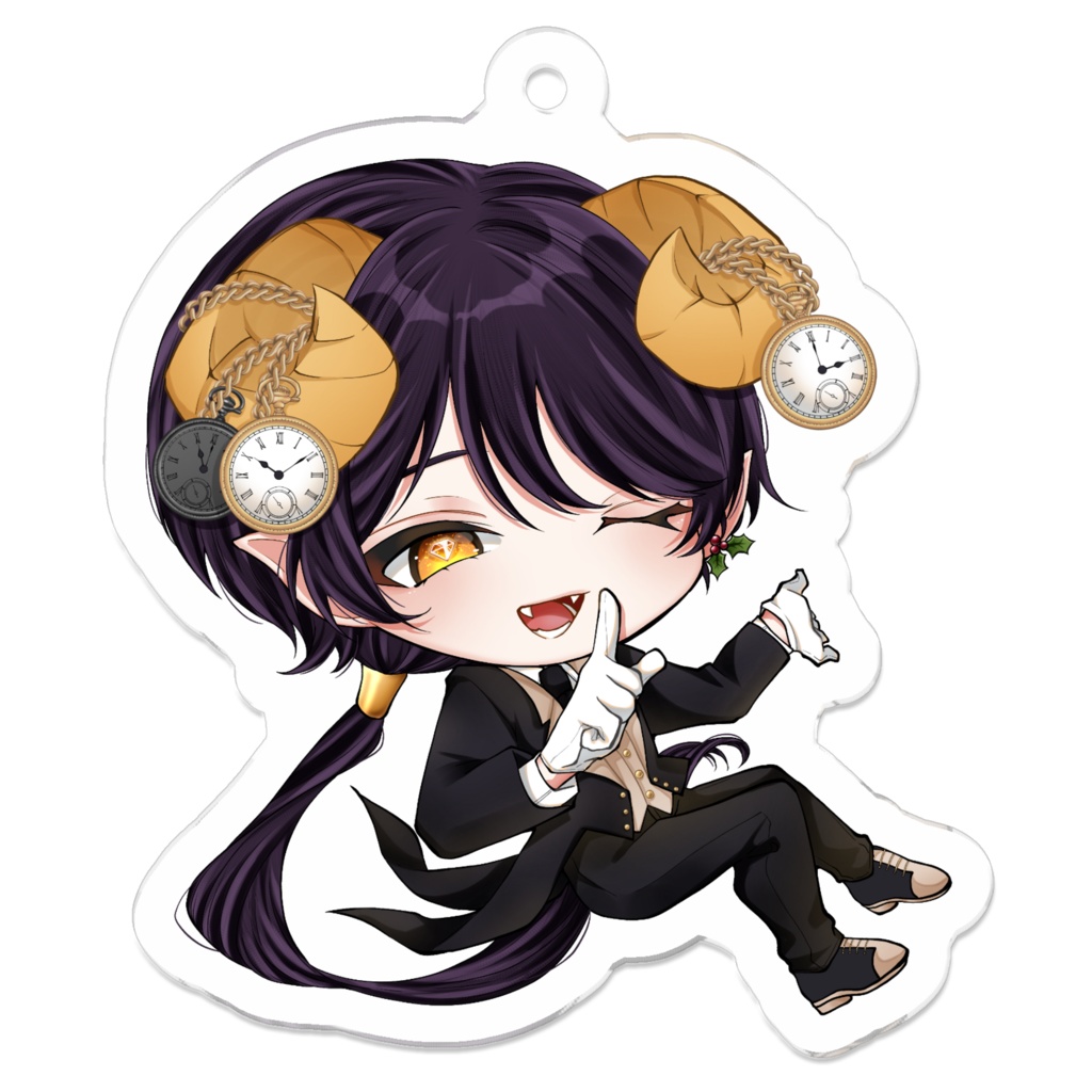 柊-ミニキャラアクリルキーホルダー