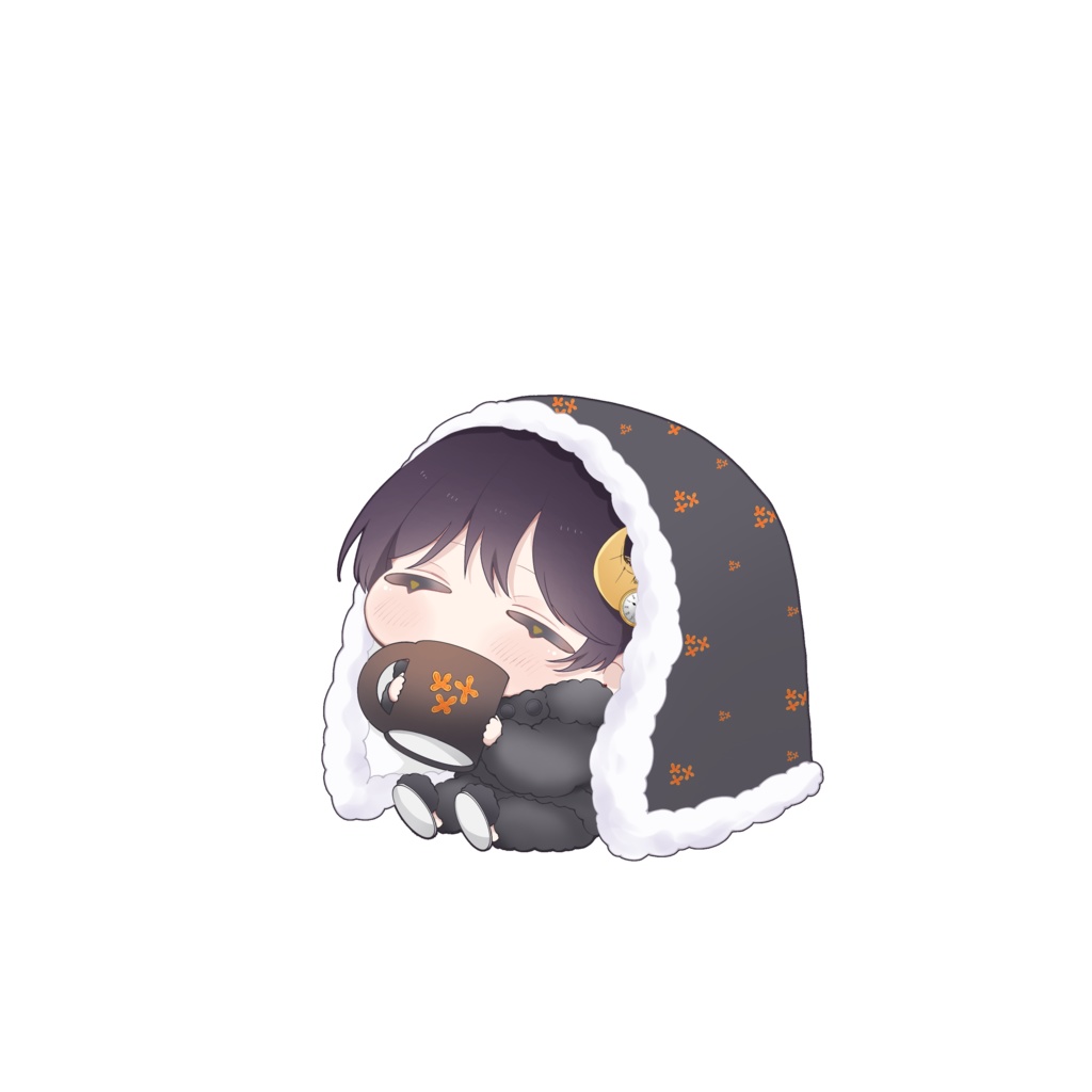 冬仕様もち柊マグカップ