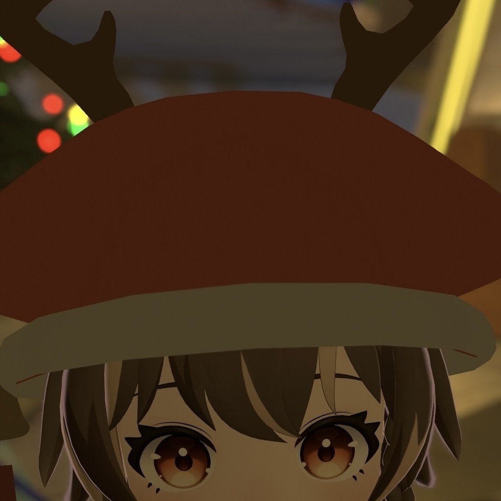 【無料/Free】シカのぼうし⛄️🎄【クリスマス】