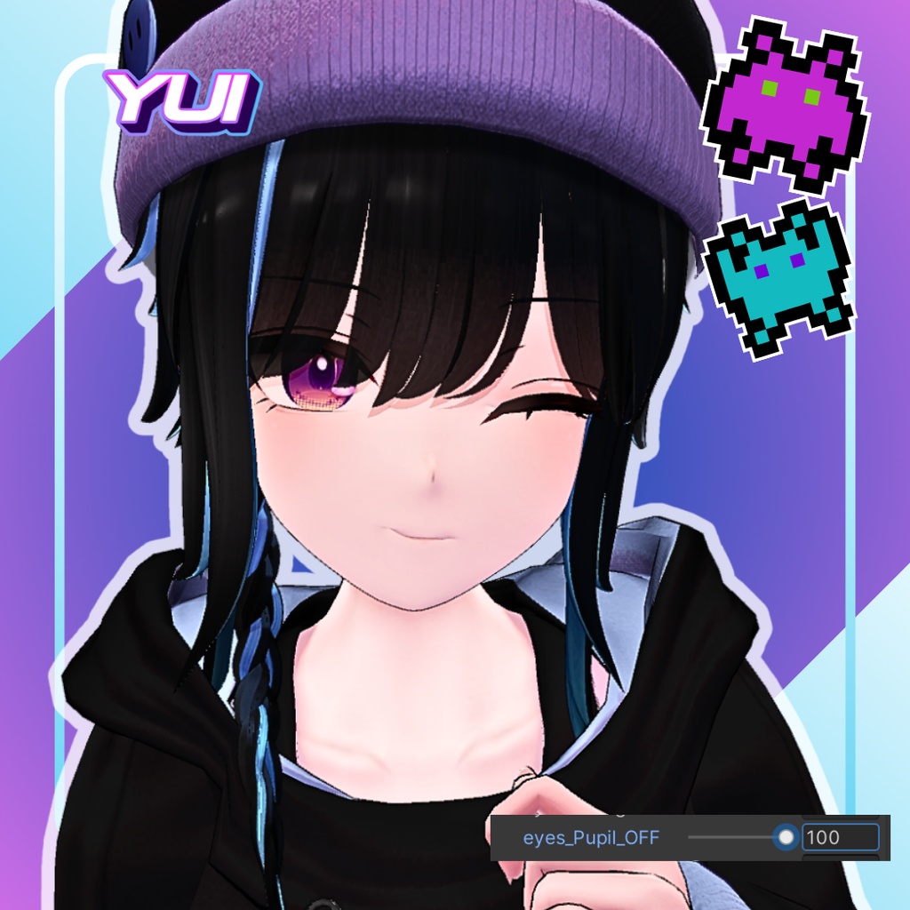 【無料あり】Gamer Eye texture【3アバター対応】