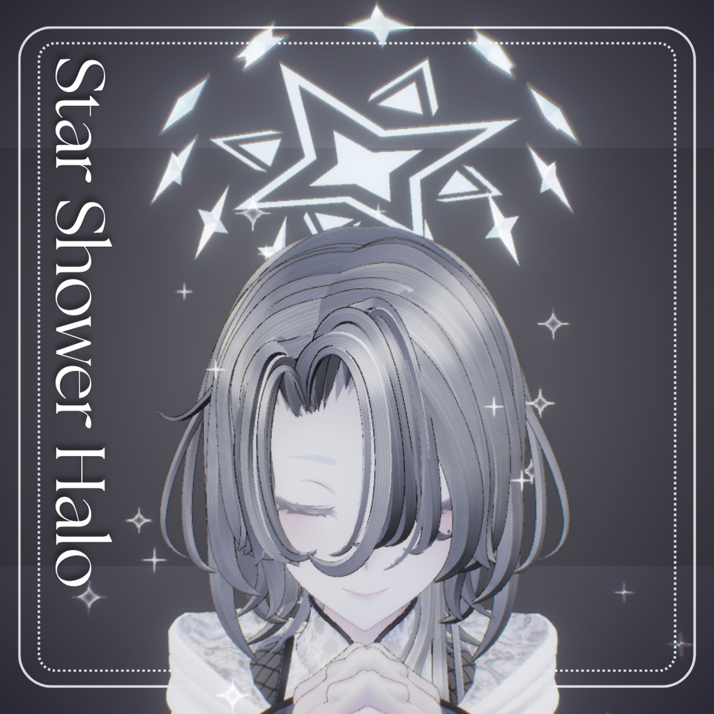 【MA設定済】💠Star Shower Halo💠【全アバター対応】