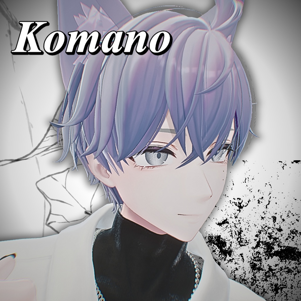 【6アバター対応】Cracked Glass Eye texture【8 color】