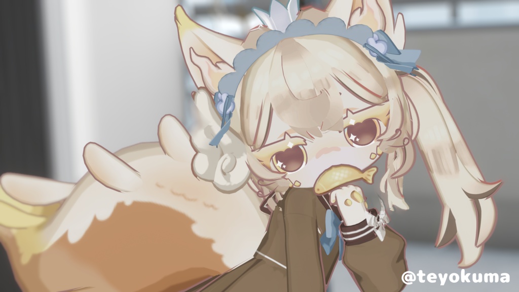 ふわぼさついんてーる【まめふれんず対応】