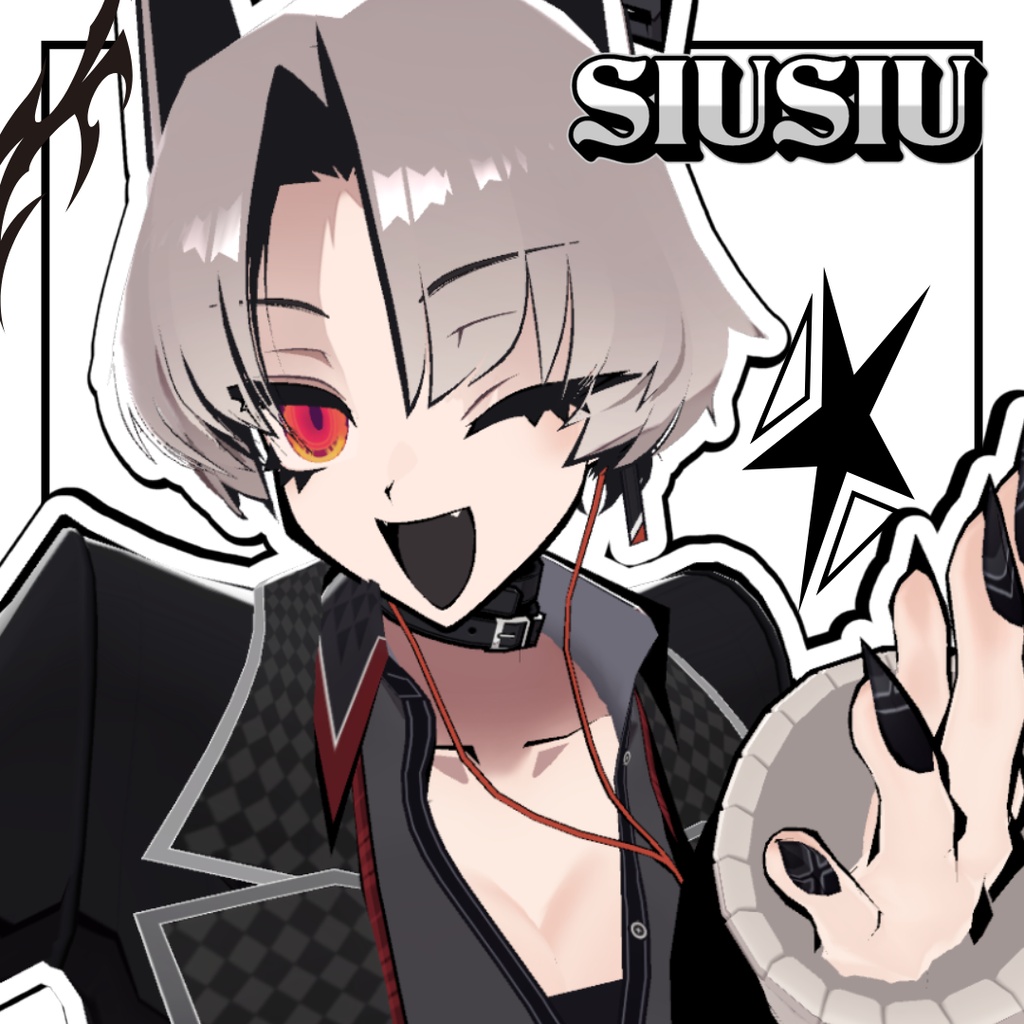 【SIUSIU専用】Punk Eye texture⚡️