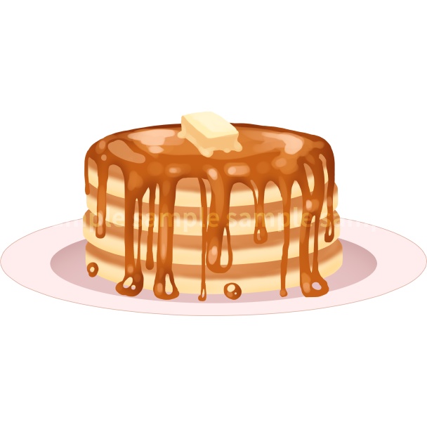 【透過PNG】ホットケーキ