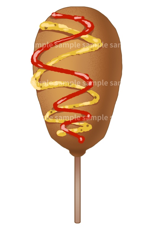 【透過PNG】お祭りの食べ物(ばら売り)