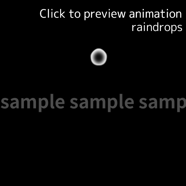 【Live2Dアイテム】体に当たる雨セット/ Rain Effects set【VtubeStudio】