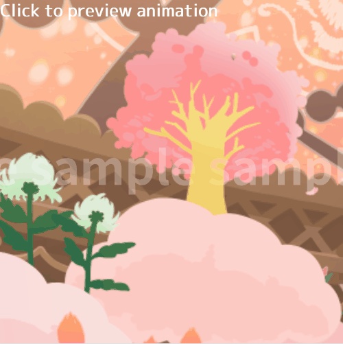【動く背景 Animated background】天使うさぎのベッドルーム Angel Bunny's Bedroom【Live2D item/MP4/JPG&PNG】