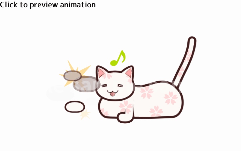 【Live2DItem】猫パンチしてくれる猫 A cat playfully swatting with its paw【VTS】