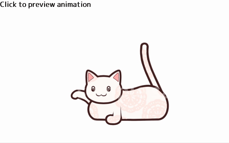 【Live2DItem】猫パンチしてくれる猫 A cat playfully swatting with its paw【VTS】