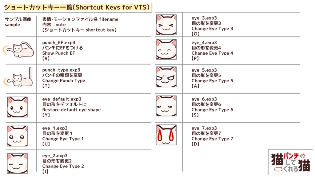【Live2DItem】猫パンチしてくれる猫 A cat playfully swatting with its paw【VTS】