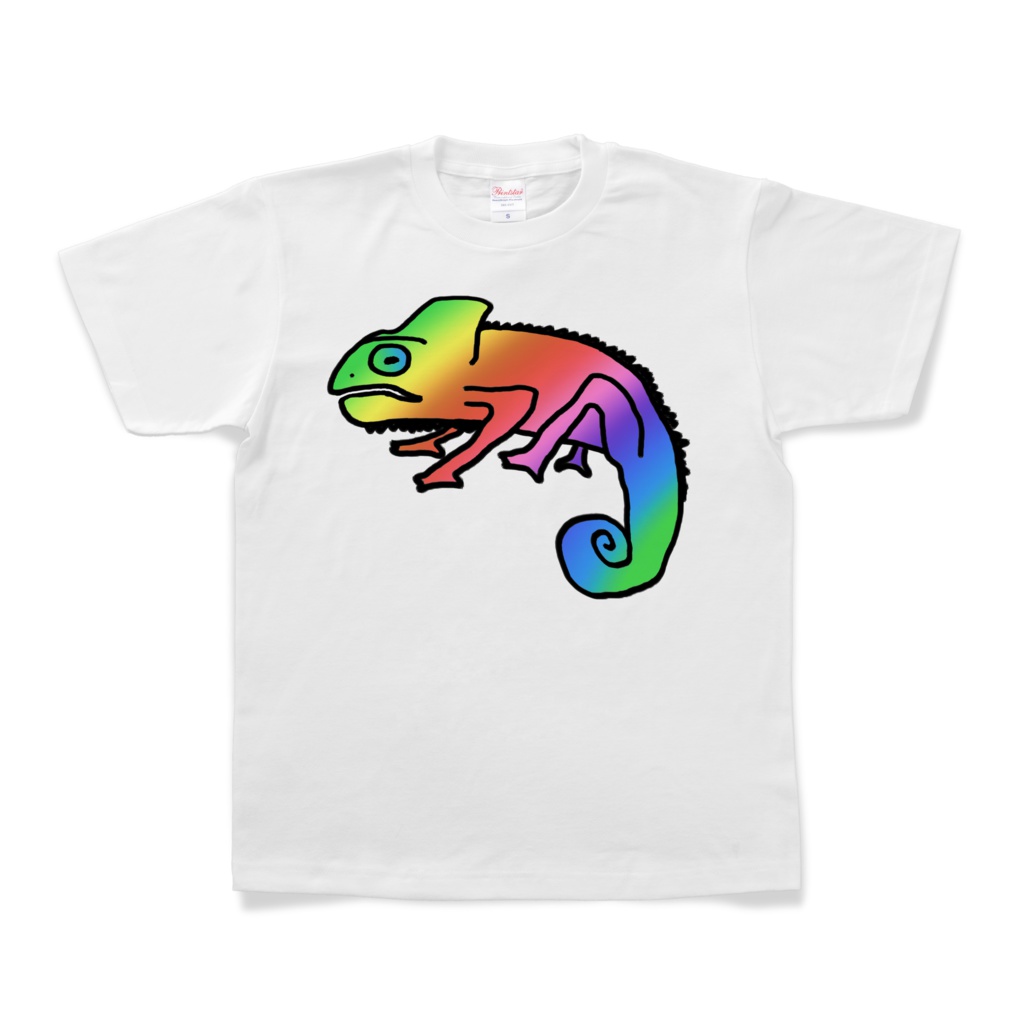 Tシャツ(カメレオン - 避役/変色龍/変色蜥蜴 - Chameleon)